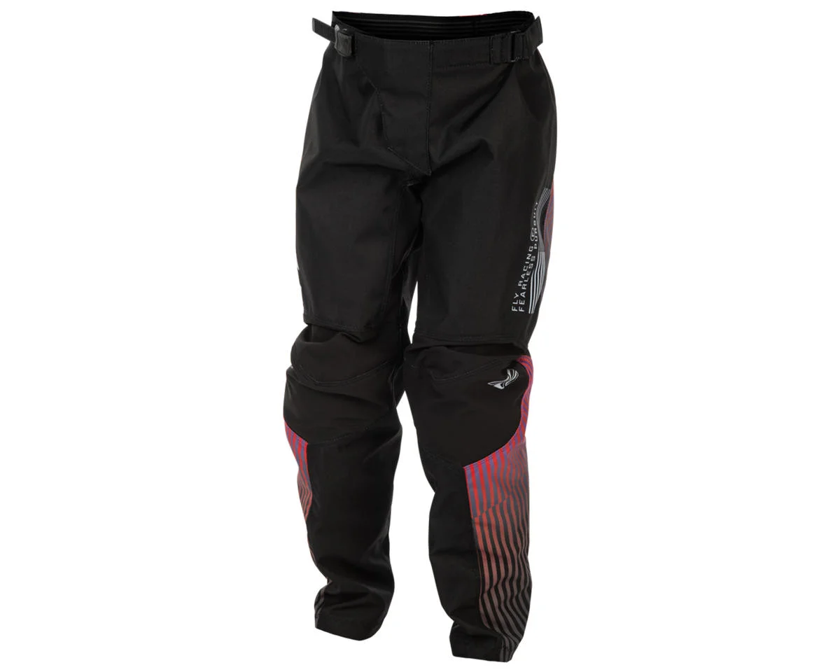 Fly Racing Youth F-16 Pants (Black/Red/Purple) (26)